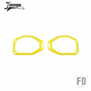 ジープ ラングラー JL グラディエーター JT 2018 209 2020-23 トップルーフスピーカースピーカー装飾カバー - Yellow