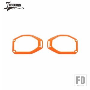 ジープ ラングラー JL グラディエーター JT 2018 209 2020-23 トップルーフスピーカースピーカー装飾カバー - Orange