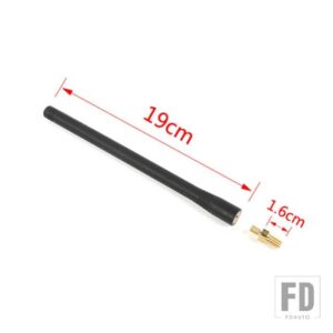 ジープ アンテナ交換用金属ラジオアンテナアクセサリー ラングラー JL JK 2007-2022 グラディエーター JT 2018-2022用 - 19cm