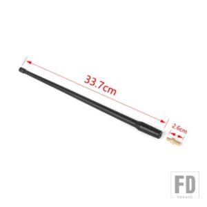 ジープ アンテナ交換用金属ラジオアンテナアクセサリー ラングラー JL JK 2007-2022 グラディエーター JT 2018-2022用 - 33.7cm