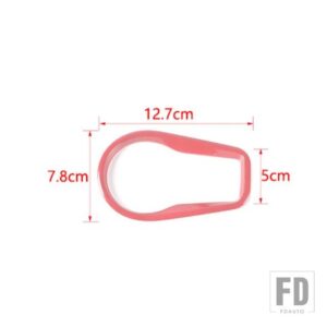 ジープ ヘッドライトライトランプスイッチ装飾カバーレネゲード 2016-24 アップ - Pink