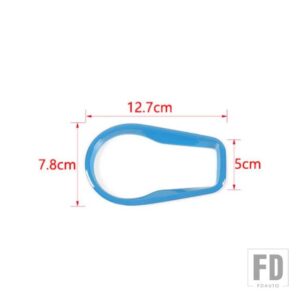 ジープ ヘッドライトライトランプスイッチ装飾カバーレネゲード 2016-24 アップ - light blue