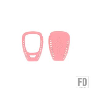 ジープ キーカバー ラングラー JK 2007-2017 キーケースシェル装飾カバーアクセサリー コンパス パトリオット用 - Pink