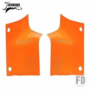 ジープ エンジンフードアングルラップ装飾カバー ラングラー JL 4XE グラディエーター JT 2018-24 アップ用 - orange A