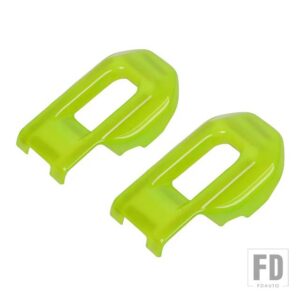 ジープ ラングラー JL グラディエーター JT 2018-24 エンジンロックフードラッチキャッチ装飾カバー - light green