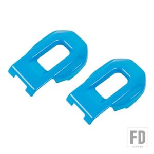 ジープ ラングラー JL グラディエーター JT 2018-24 エンジンロックフードラッチキャッチ装飾カバー - light blue