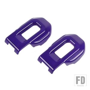 ジープ ラングラー JL グラディエーター JT 2018-24 エンジンロックフードラッチキャッチ装飾カバー - PURPLE