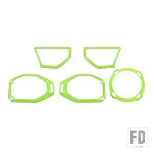 ジープ ピラールーフトランクスピーカー装飾カバーラングラー JL 2018-23 インナーアクセサリー - light green