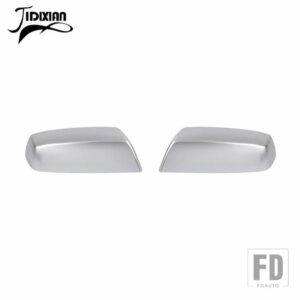 シボレー バックミラー装飾シェルカバーシルバラード GMC シエラ 2014-18 アクセサリー - Silver