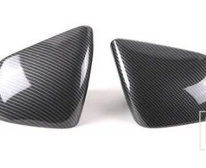 フォード 車外装サイドバックミラー装飾シェルカバーマスタング 2015-22 - A carbon fiber grain