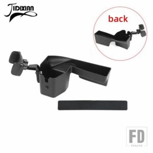 ジープ ラングラー JK 2011-17 ピリオンシート副パイロットハンドル収納ボックス携帯電話ホルダー - B2 black
