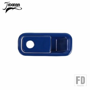 フォード ABS 車内副パイロット収納ボックスグラブハンドル装飾カバー F150 2021-23 アップカーアクセサリー - Blue