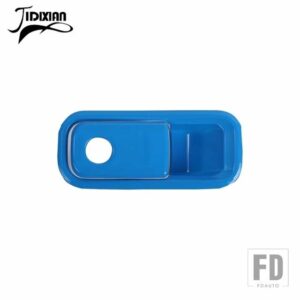 フォード ABS 車内副パイロット収納ボックスグラブハンドル装飾カバー F150 2021-23 アップカーアクセサリー - light blue