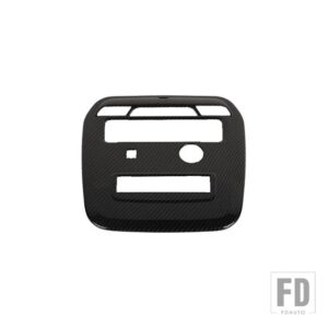 フォード ブロンコ 2021-24 アップ車内フロント読書灯ランプ装飾パネル装飾カバー - carbon fiber grain