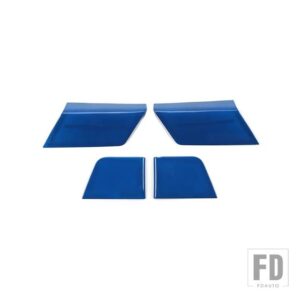 フォード F150 2021-24 ドアパネルトリムウィンドウリフトボタンサイド装飾カバーインテリアアクセサリー - Blue