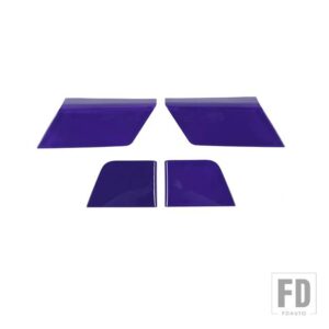 フォード F150 2021-24 ドアパネルトリムウィンドウリフトボタンサイド装飾カバーインテリアアクセサリー - PURPLE