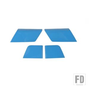 フォード F150 2021-24 ドアパネルトリムウィンドウリフトボタンサイド装飾カバーインテリアアクセサリー - light blue