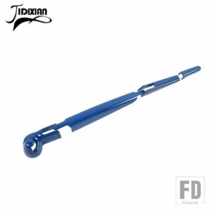 ジープ リアフロントガラスレインワイパー装飾カバーラングラー JK 2007-17 - Blue