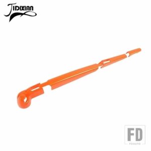 ジープ リアフロントガラスレインワイパー装飾カバーラングラー JK 2007-17 - Orange