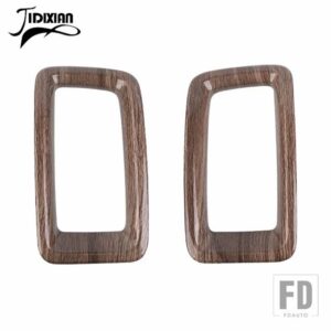 シボレー センターコンソールサイド空調ベントアウトレット装飾カバーコロラド GMC キャニオン 2014-2022 - Wood Grain