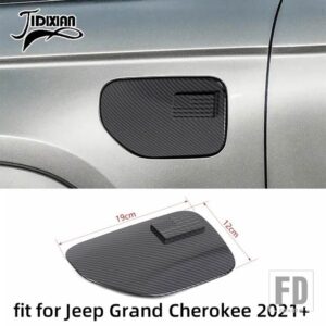 ジープ グランドチェロキー 2021-24 2025 カーボン粒子内装外装装飾カバーアクセサリー - charging port