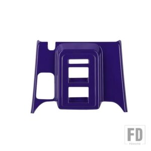 フォード ブロンコ 4 ドア 2021-24 窓スイッチパネル装飾カバーインテリアアクセサリー - PURPLE