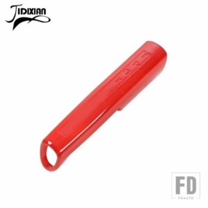 ジープ 車内ハンドブレーキ装飾カバーラングラー JK 2011-14-2017 ハンドブレーキカバーアクセサリー - Red