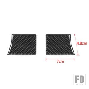 フォード マスタング 2009-13 ドアインナーハンドルボウル装飾カバートリムステッカーカーボンカーアクセサリー - Carbon Fiber