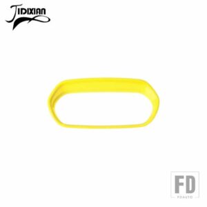 ジープ ABS カーエアコンスイッチ装飾名声カバーレネゲード 2015 2016 2017 インテリアアクセサリー - Yellow