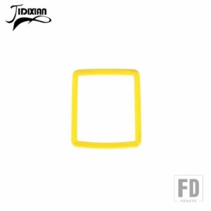 車読書灯ランプ装飾フレームダッジチャレンジャー 2010-15 アップカーインテリアアクセサリー - Yellow