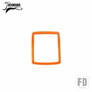 車読書灯ランプ装飾フレームダッジチャレンジャー 2010-15 アップカーインテリアアクセサリー - Orange