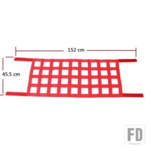 ジープ 車トップサンシェードカバーラングラー TJ 1997-2006 トランクルーフ抗 UV 太陽断熱ベッドレストネット - A Hammock red