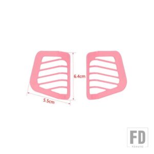 ジープ カーエアコンベントアウトレット装飾カバーラングラーJL用グラディエーターJT 2018-23 - Pink