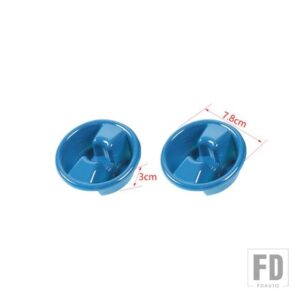 ジープ 車トップルーフスイッチノブ装飾カバーラングラー JK 2007-17用 - light blue