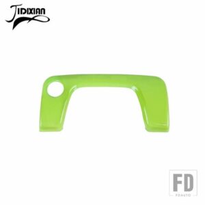 ジープ アームレストボックスロックキー穴装飾カバーラングラー JL グラディエーター JT 2018-24 アップ - light green