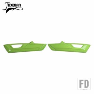 フォード マスタング 2015-24 カーシート調整ボタンサイド装飾パネルカバー - light green