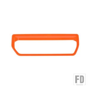 フォード ブロンコ 2021-24 ダッシュボードディファレンシャルコントロールパネル装飾カバーインテリアアクセサリー - Orange