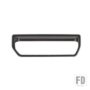 フォード ブロンコ 2021-24 ダッシュボードディファレンシャルコントロールパネル装飾カバーインテリアアクセサリー - carbon fiber grain