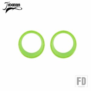ジープ ラングラー JK 2007-17 車外装ヘッドライトライトランプ装飾カバー - light green