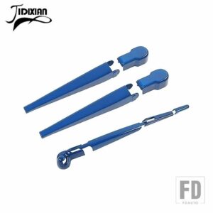 ジープ フロントガラスレインワイパー装飾カバーラングラー JK 2007-17 - Blue