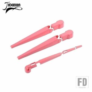 ジープ フロントガラスレインワイパー装飾カバーラングラー JK 2007-17 - pink