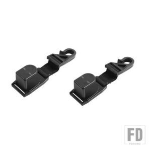 スズキ ヘッドレストフックホルダーリア ジムニー 2019-21 ブラックカーインテリアアクセサリー - 2 PCS