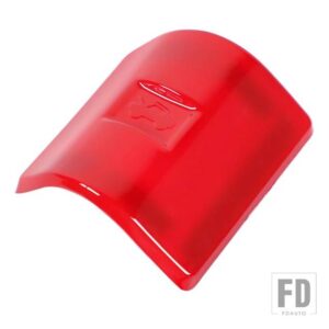 フォード ABS 車内フードエンジンスイッチボタン装飾カバー F150 2009-2022 インテリアアクセサリー - Red