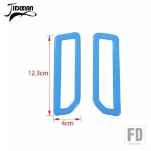 フォード 車内 A ピラー空調ベントアウトレット装飾カバーブロンコ 2021-24 2025 - light blue