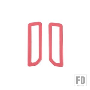 フォード 車内 A ピラー空調ベントアウトレット装飾カバーブロンコ 2021-24 2025 - Pink