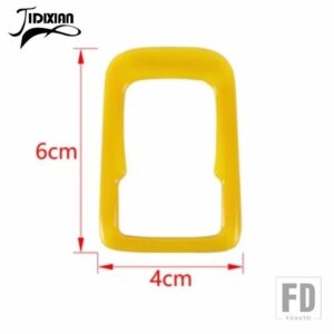 フォード ブロンコ 2021-24 車リバースミラー調整ボタン装飾カバーインテリアアクセサリー - Yellow