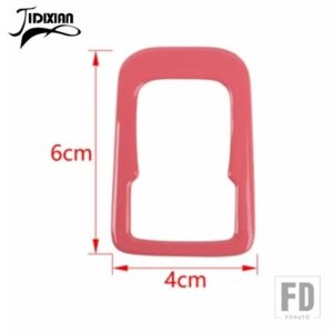 フォード ブロンコ 2021-24 車リバースミラー調整ボタン装飾カバーインテリアアクセサリー - Pink