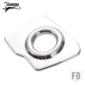 ジープ エンジンスタートストップキー穴装飾カバーラングラー JK 2007-2017 パトリオット用コンパス用 - Chrome