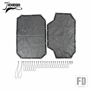 ジープ ラングラー JK 4 ドア 2007 2008 2009 2010-2017 トップサンシェードカバールーフ UV 防止断熱ネットアクセサリー - no pattern