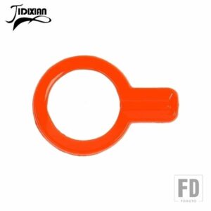 フォード ABS エンジンスタートストップボタンスイッチ装飾カバーブロンコ 2021-24 インテリアアクセサリー - Orange
